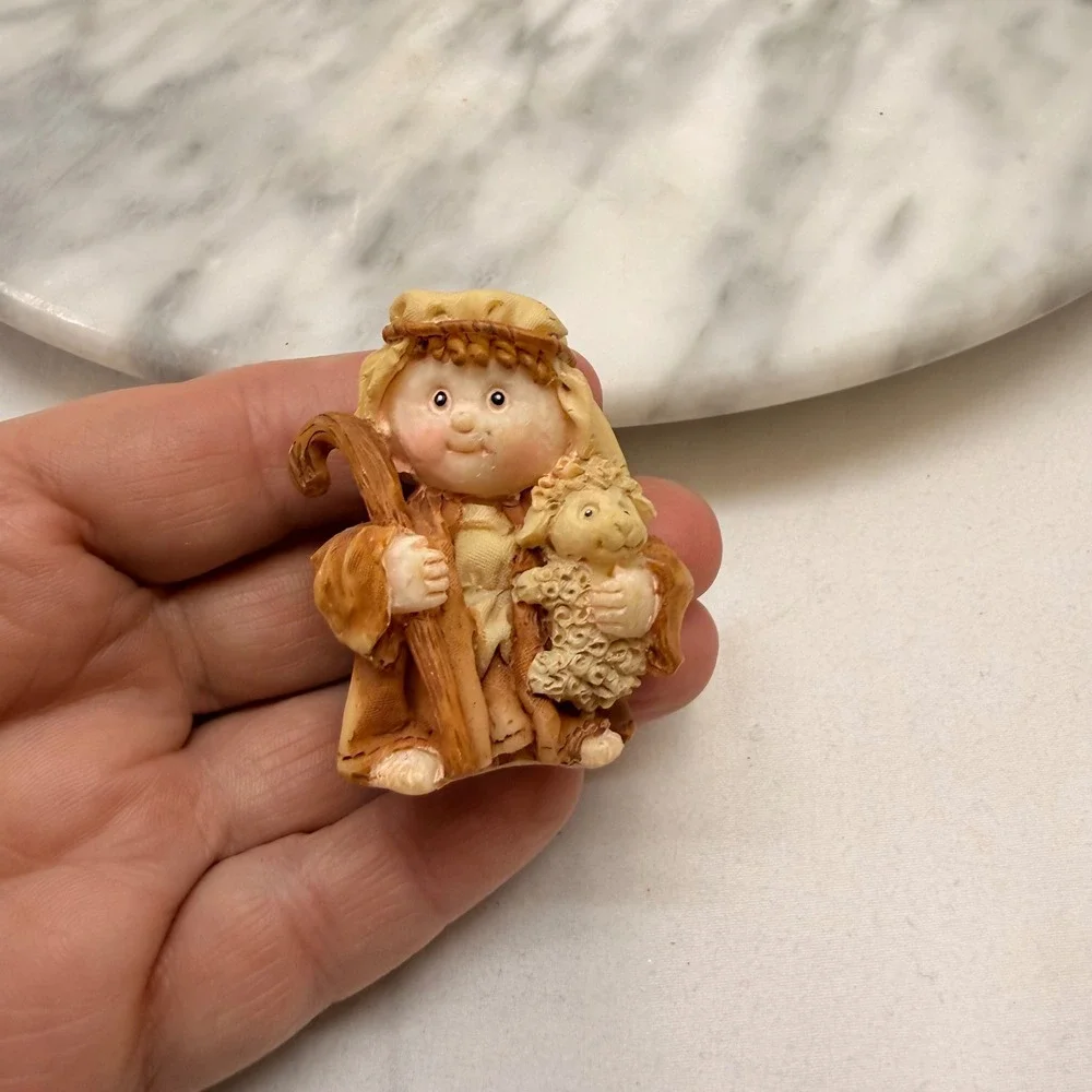 Sweet Nativity set 12 Piece Holy Family‎ Manger Animals Angel Christmas Jesus